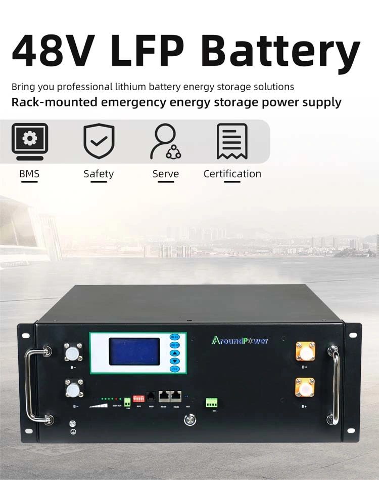 Lithium Ion Battery Solar Storage Battery Power Supply 48V